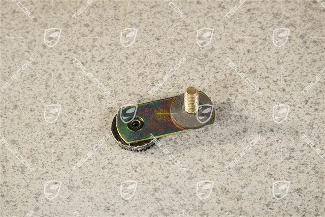 Uchwyt z rzepem, tapicerka bagażnika