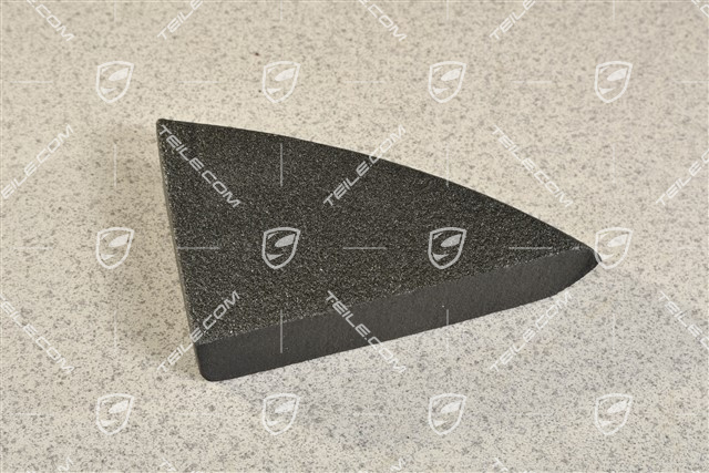 Sealing wedge, front bumper