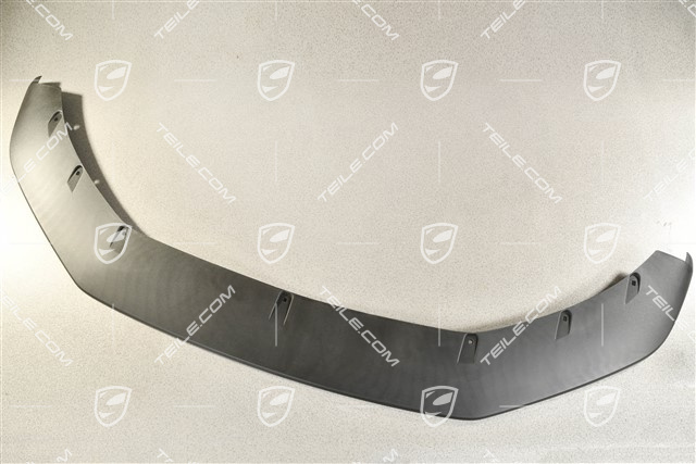 Spoiler front, lower, Matt Black