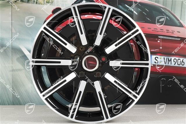 20-inch wheel rim Sport Aero, 9J x 20 ET54, black high gloss + glossy Surface