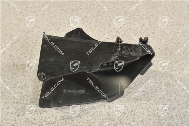 Prowadnica powietrza, czarna, R