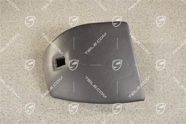 Blenda, opcja przygotowana pod telefon, Skóropodobna, szara