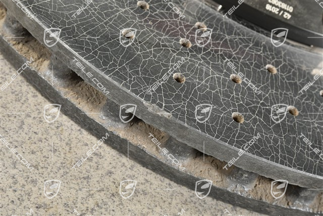 PCCB Ceramic brake disc, GT3/GT3RS/GT2RS, a little damaged, R