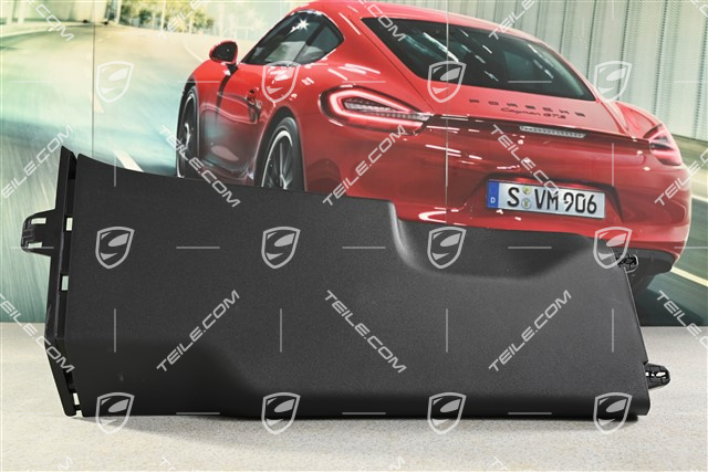 Tapicerka słupka B, czarna, R