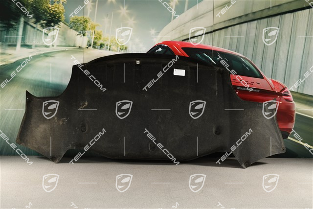 Turbo S, Rear underbody covering