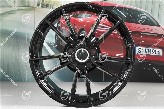 20" Felga Carrera, 11,5J x 20 ET67, do kół letnich, czarny wysoki połysk