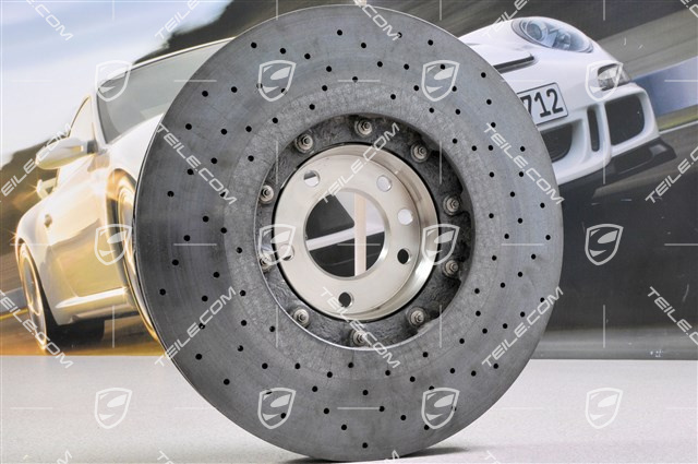 PCCB Ceramic Brake disc, "20-inch Plus", 420mm, front, R