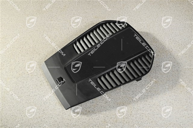 Dashboard trim centre, Upper, Black