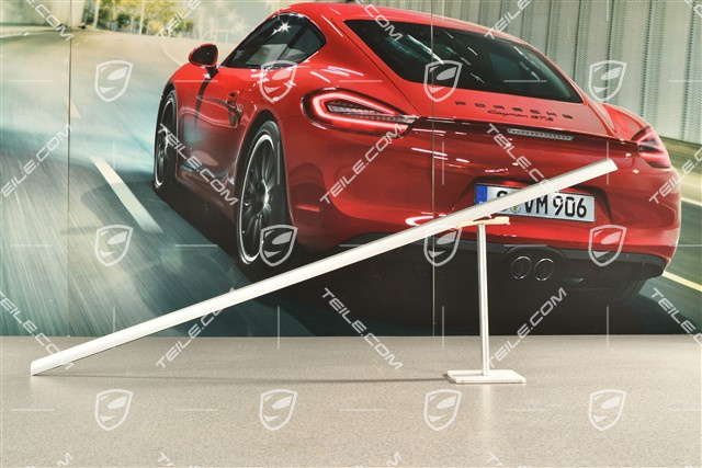 Abdeckung für Seitenscheibe, außen, Hintertür, Alu, R