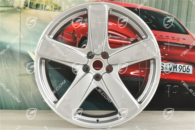 21-inch wheel rim "Sport Classic", 9,5J x 21 ET 27, silver metallic