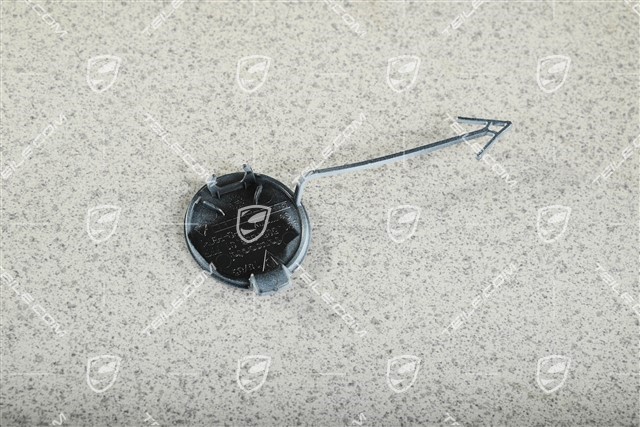 Abdeckung, Abschleppöse, Stosstange hinten Turbo