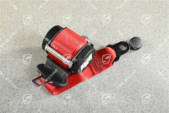 Cabrio / Targa, Sicherheitsgurt, Hinten, Indischrot, R