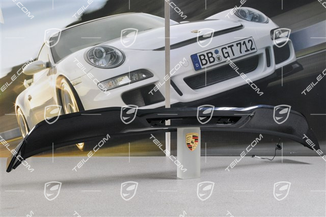 Rear spoiler, black matt Rear spoiler, black matt