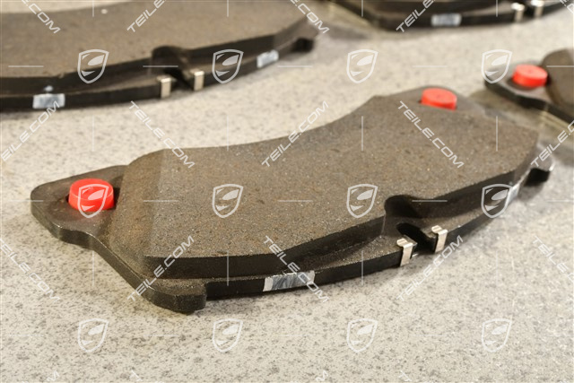 PCCB brake pads, repair set, L+R