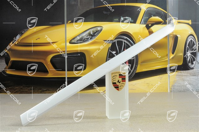 Moulding, alu, rear door, L Moulding, alu, rear door, L