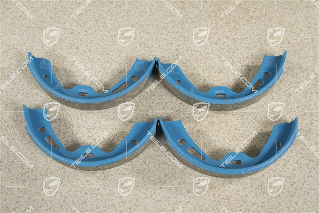 Komplet Okładzin hamulca ręcznego, na tylną oś