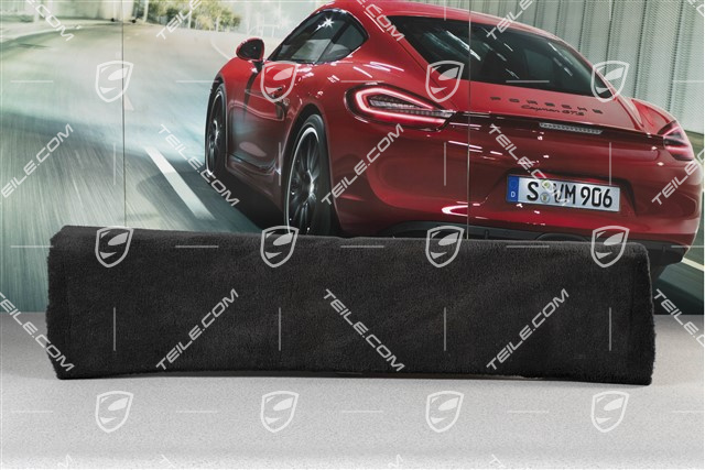 Verkleidung, hinten, Schwarz, Coupe