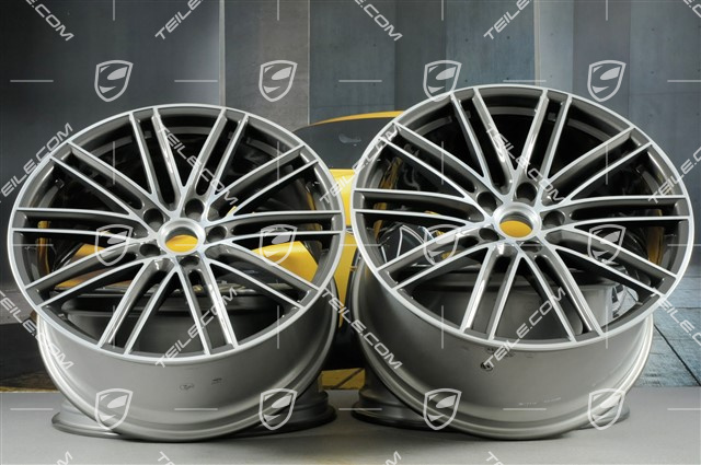 22-inch wheel rim set, Turbo IV, 10J x 22 ET48 + 11,5J x 22 ET61