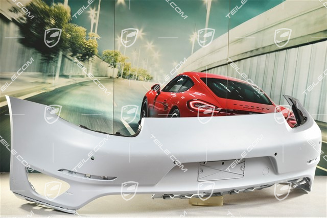 Rear bumper, ParkAssist and reversing camera