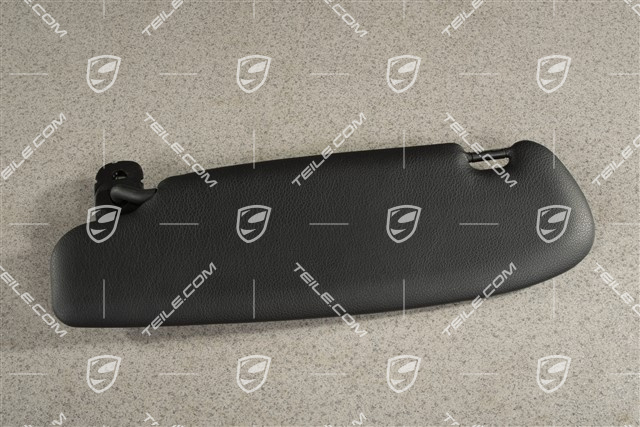 Sonnenblende, Coupe, Kunstleder, schwarz, R