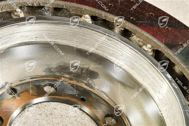 PCCB Ceramiczna tarcza hamulcowa 20", uszkodzona,  L