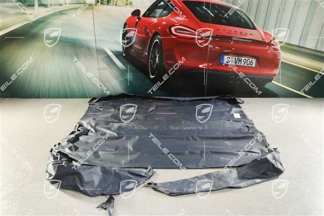 Dachverkleidung, coupé ohne Schiebedach, Kunstleder, nachtblau