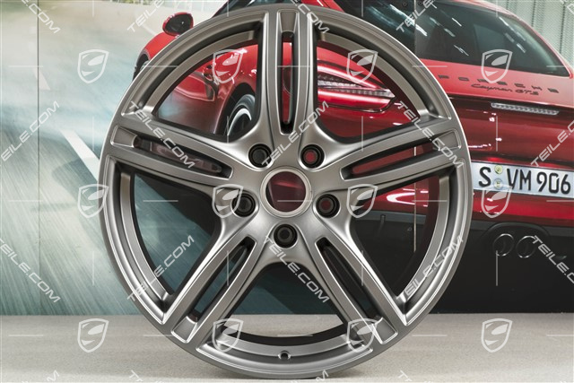 20" komplet felg Turbo, 10,5J x 20 ET71 + 9,5J x 20 ET71, do użytku w zimie, Platinum półmat satyna