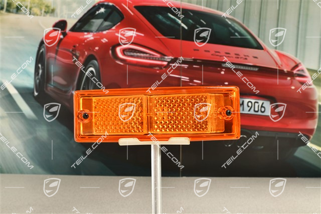 Indicator light glass / lens, L=R