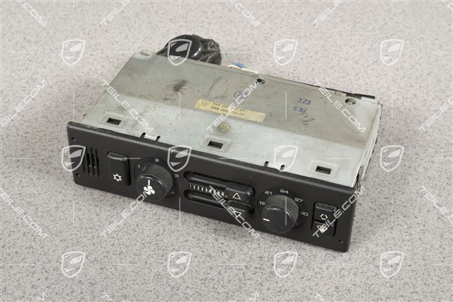 Panel sterowania nawiewami, werasja z klimatyzacją