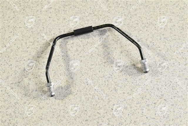 Front brake caliper connecting line, brake caliper black / red 17", L=R