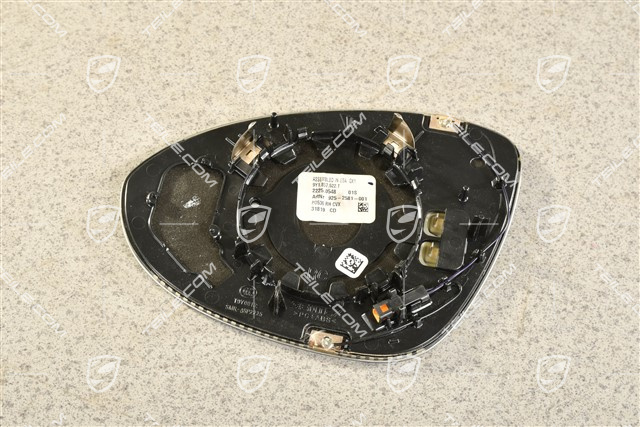 Spiegelglas, autom. abblendbarer Außenspiegel, Beheizbar, Konvex, R