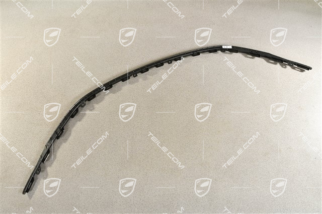 Front bumper spoiler / lower part trim, Coupe / Convertible, Black