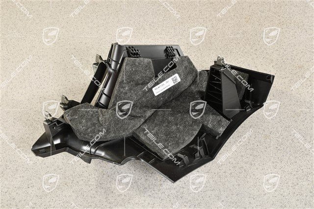 Tapicerka słupka-C, Czarna, R