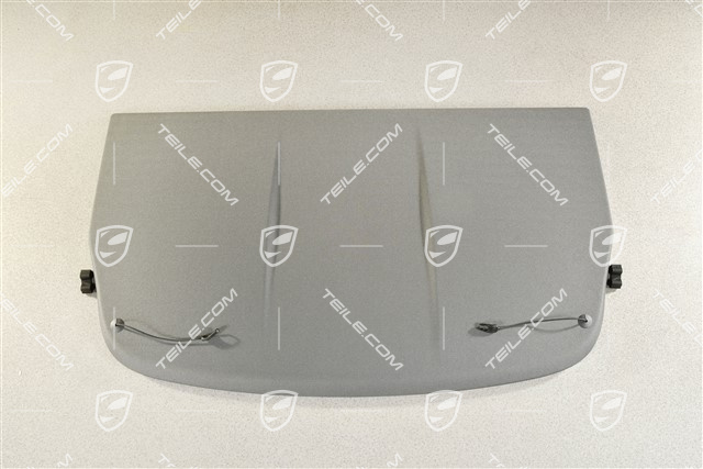 Coupe, Kofferraumabdeckung / Hutablage, Schiefergrau