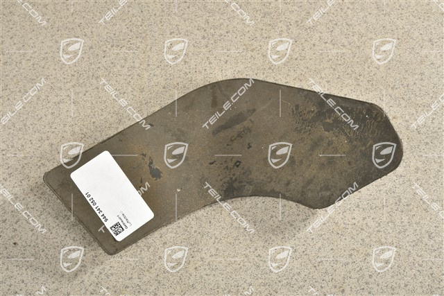 Control arm spoiler / Brake air deflector, R