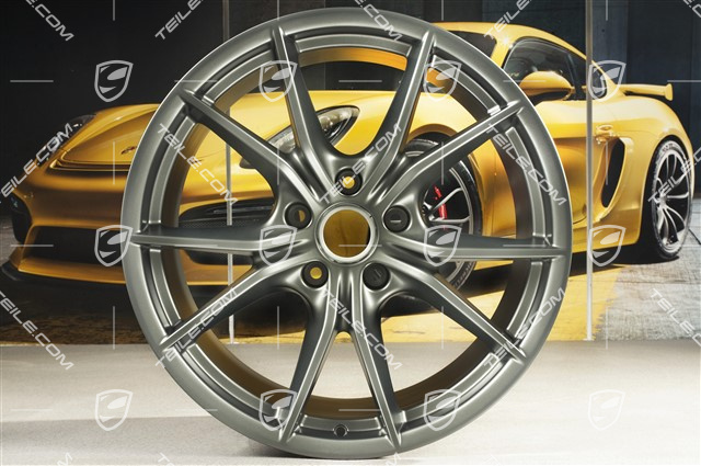 20" Felge Carrera S (IV), 11,5J x 20 ET56, Platinum-Seidenmatt