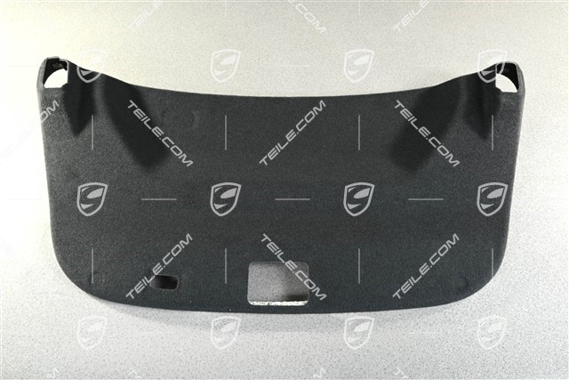 Tapicerka tylnej klapy / pokrywy bagażnika, czarna