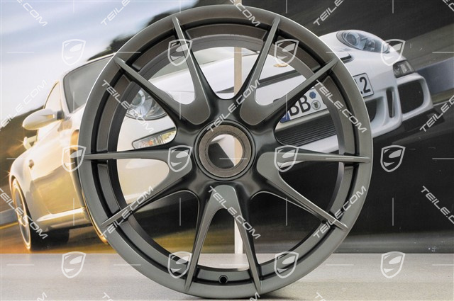 19" Komplet felg GT3 II, tytan met., przód 8,5J x 19 + tył 12J x 19, do GT3