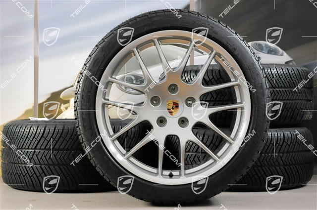 20" Komplet kół zimowych RS Spyder, felgi 9,5J x 20 ET65 + 10,5J x 20 ET65 + opony zimowe Michelin Pilot Alpin 4, 255/40 R20 + 285/35 R20, bez RDK