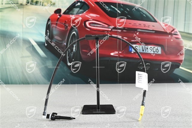 Washer hose, reverse camera