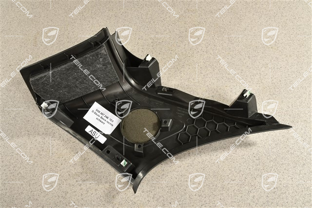 Verkleidung von D-Säule, Schwarz, R
