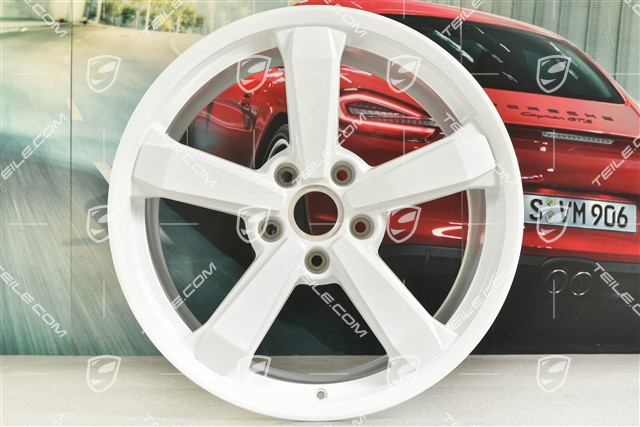 19+20" wheel rim set Dakar, rims: front 8J x 19 ET38 + rear 11,5J x 20 ET68, white