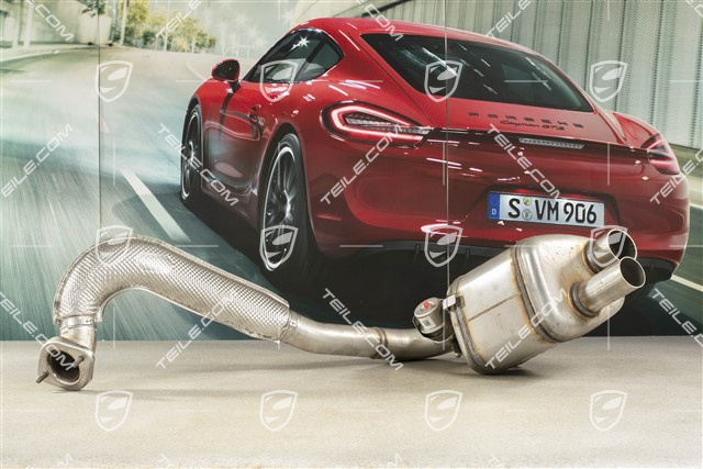 Sportowy tłumik główny, R