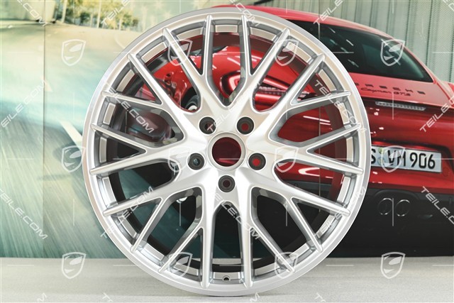 21" Felga Panamera Sport Design, 11,5J x 21 ET69, brilliant chrome