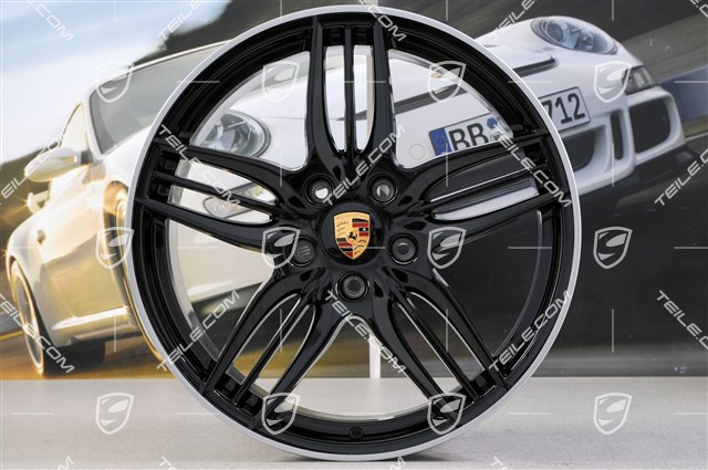 20-inch Sport Design Black wheel set, 8,5J x 20 ET51 + 11J x 20 ET70