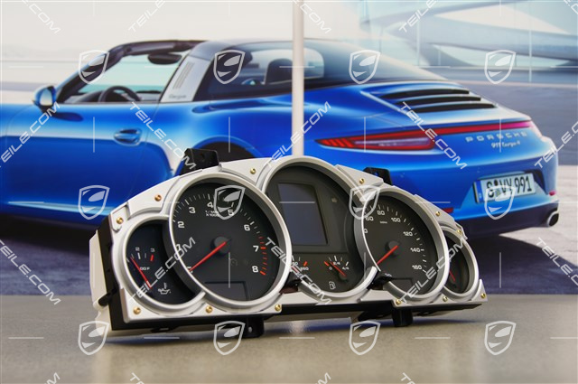 Instrument cluster, Cayenne S V8 4,5L 250KW, mph, USA Version