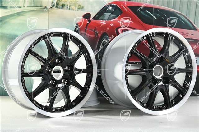 18" Felgensatz GT3 SportDesign, 7,5J x 18 ET50 + 10J x 18 ET65, czarne