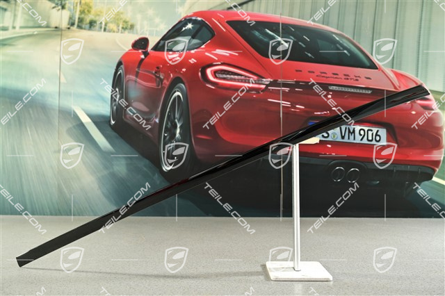 Sport Turismo, Zierleiste, seitlich, oben, hinten, Schwarz Hochglanz, L