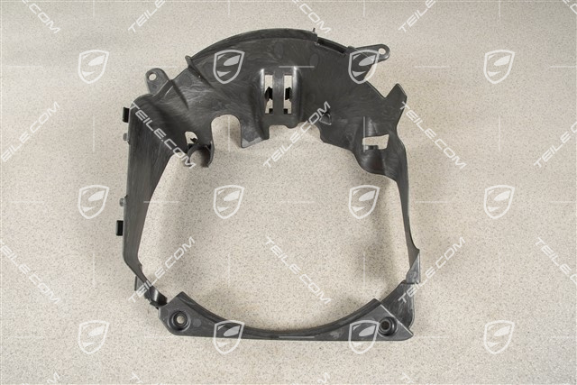 Prowadnica powietrza, tylna, R