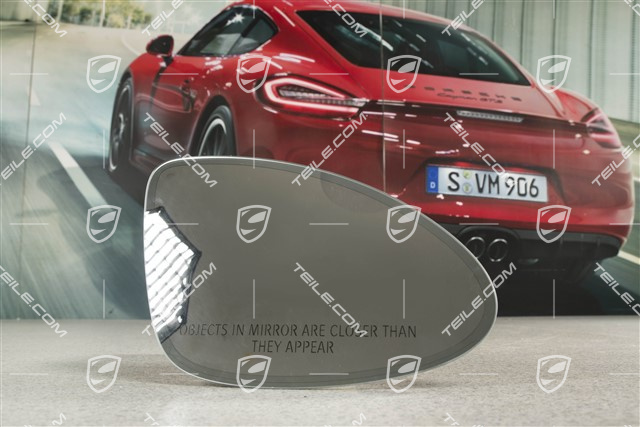 Spiegelglas, konvex, automatisch abblendbar, separat beheizbar, USA, R